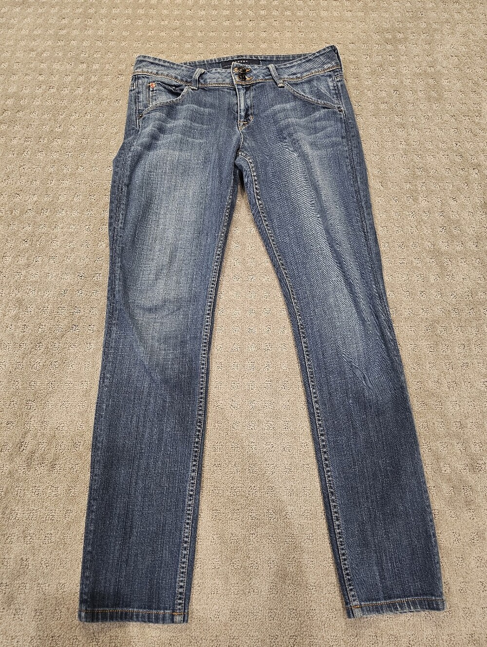 Hudson Jeans Skinny Indigo Stretch Denim